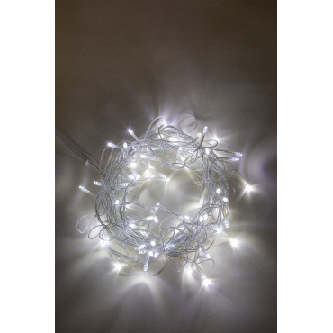 Led-verlichtingsgordijn (2 M) Jill Koud Wit - Sklum
