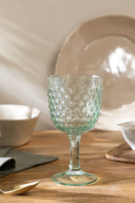 Set van 4 glazen 32 cl in Ticris-glas