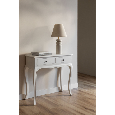 Teresia Houten Hal Wit Hout - Sklum
