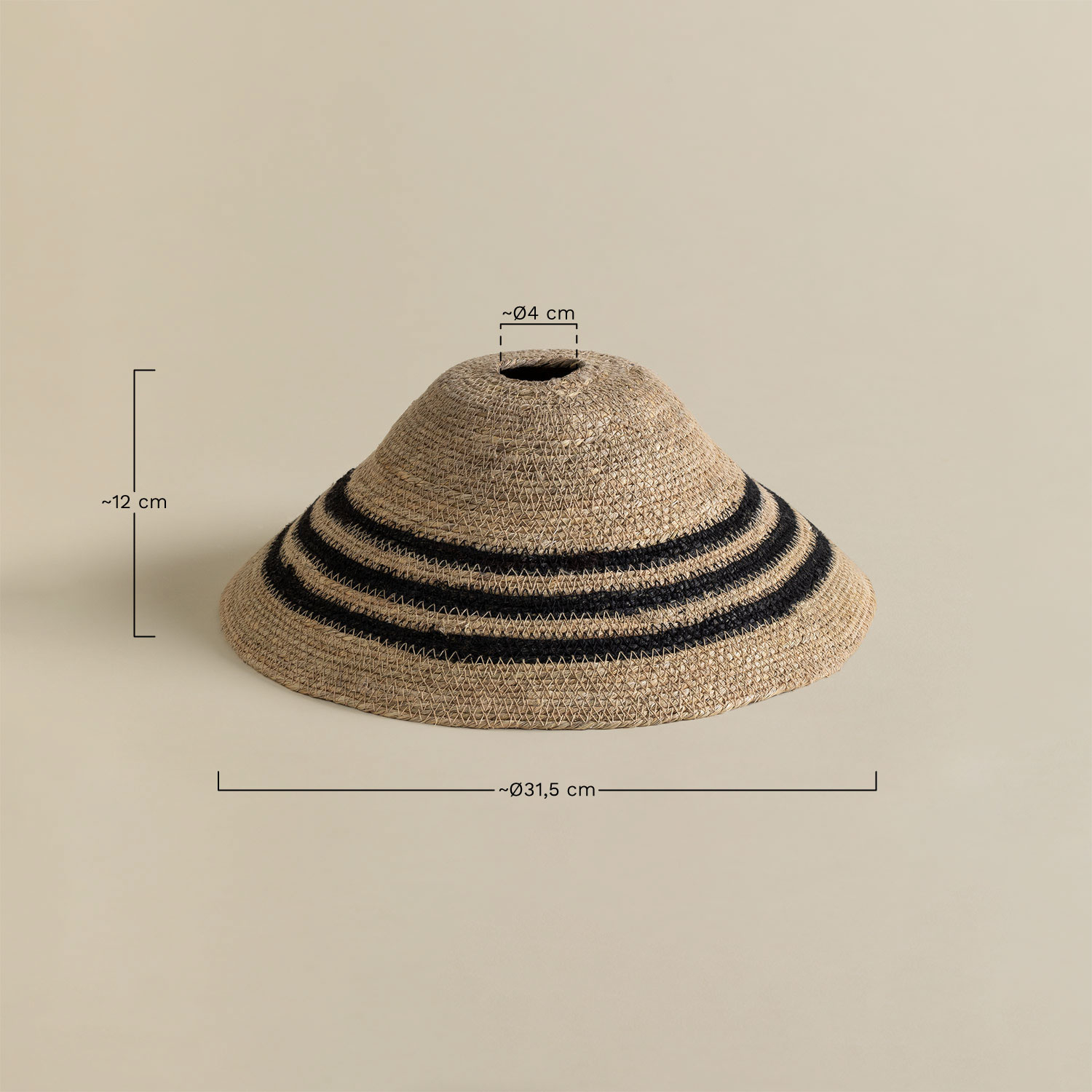 Kap voor Lamp Samyra, AFMETINGEN