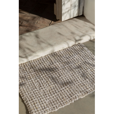 Fuzzy In Yute (60x45 Cm) Bartagli Beige – Crème - Sklum