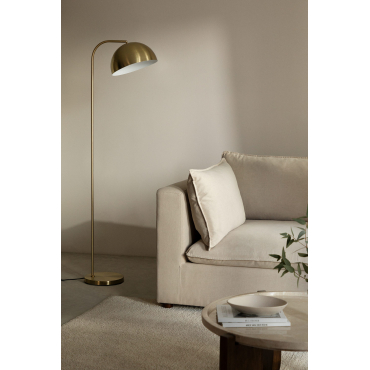 Nura-vloerlamp Goud - Sklum