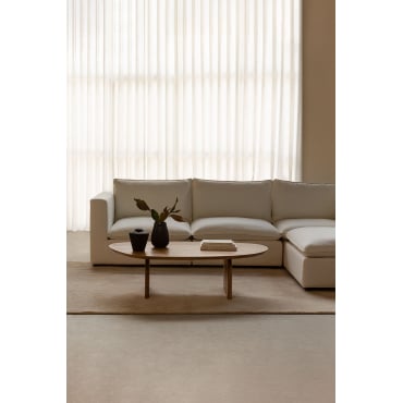 Estefan Style 4-delige Modulaire Hoekbank Wit - Sklum