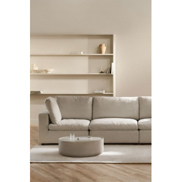 Airton 3-delige Modulaire Bank Ijsgrijs - Sklum