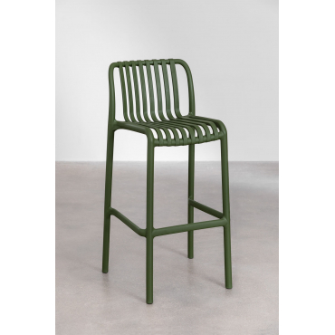 Wendell Stapelbare Polypropyleen Tuinkruk Groene Pesto & ↑75 Cm - Sklum