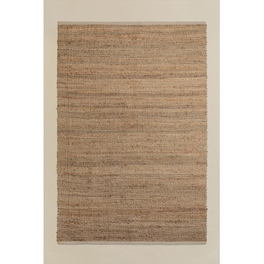Jute Vloerkleed (180x120 Cm) Casard Natuurlijk - Sklum