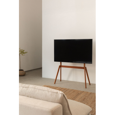Tv-standaard Van Staal En Hout Curtiz Bruin – Kastanje Hout - Sklum