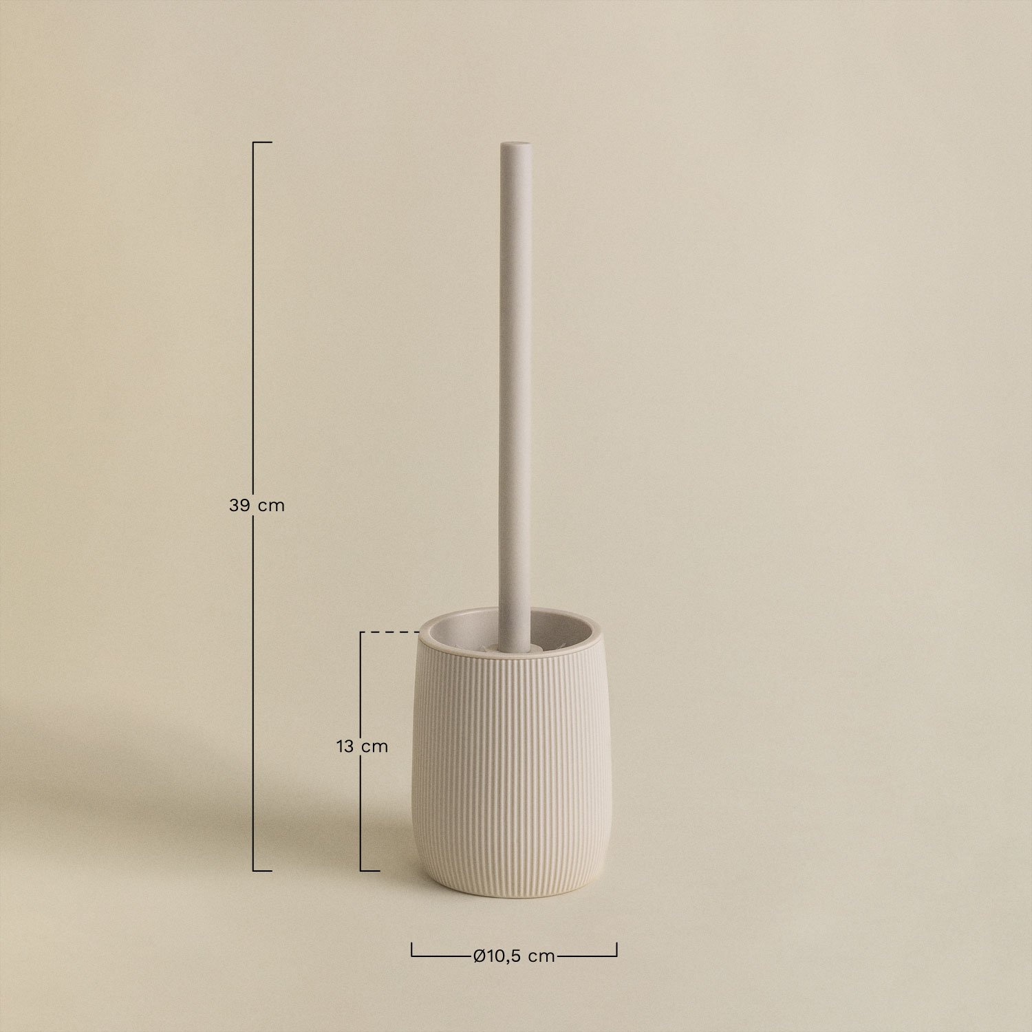 Aristide toiletborstel, AFMETINGEN