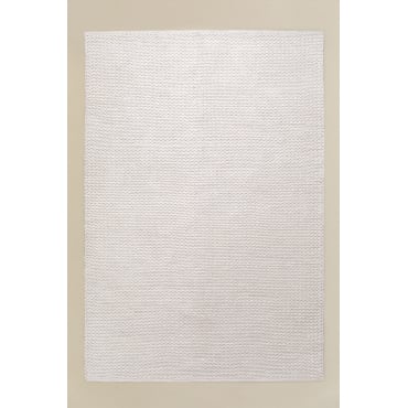 Vloerkleed (230x160 Cm) Nicolalla Gardenia Wit - Sklum