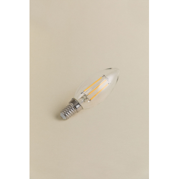 Led Gloeilamp E14 C35 6w Warm Wit 2800k - Sklum