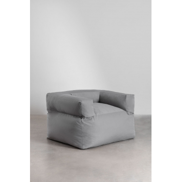Darmiaanse Fauteuil Legergrijs - Sklum