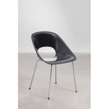 Grijze Scandinavische stoelen voor de eetkamer - stof | ID Market