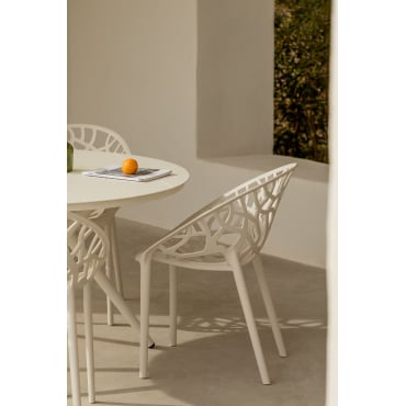 Ores Stapelbare Polypropyleen Tuinstoel Tapioca Beige - Sklum