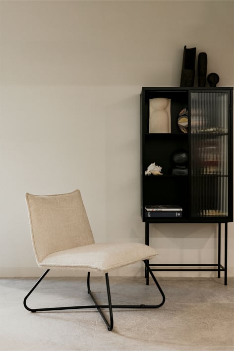 Fauteuil in teddy Jurney