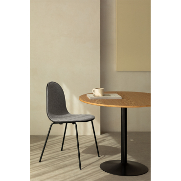 Maeve Eetkamerstoel Stof Gris Glacial - Sklum