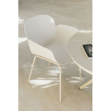 Set Van 2 Lynette Tuinstoelen Steen Wit - Sklum