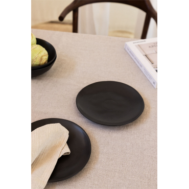 Set Van 2 Belvere Dessertbordjes Zwart - Sklum