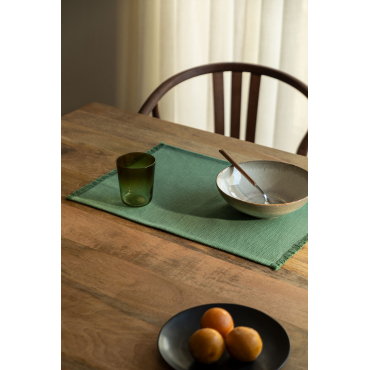 Sandry Katoenen Placemat Green Bay - Sklum