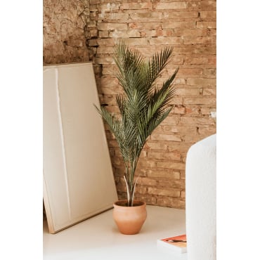 Planta Decoratieve Kunstpalm Palmera Pigmea 110 Cm ↑110 Cm - Sklum