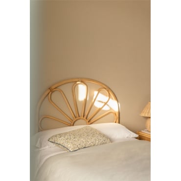 Hoofdeinde Voor 90 Cm Rotan Bed Dahlia Design Kids Natuurlijk & 90 Cm - Sklum