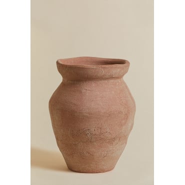 Decoratieve Vaas Van Terracotta Elishia ↑30 Cm - Sklum