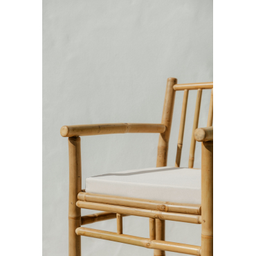 Senia Stoelkussen Gardenia Wit - Sklum