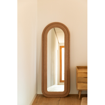 Wandspiegel 60x160 Cm In Ilai Schapenvacht Kameel - Sklum