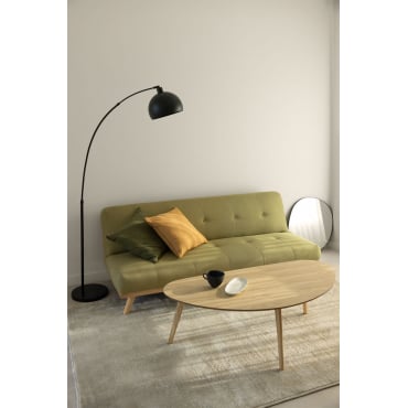 Juhli Linnen 2-zits Fauteuil Groen – Pistache - Sklum