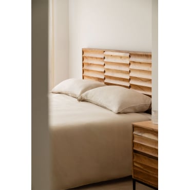 Hoofdbord Voor Bed Van 150 Cm In Acacia Hout Petter Acacia Bruin & 150 Cm - Sklum