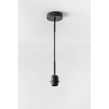 Hannon Plafondlamp Kabel Zwart - Sklum