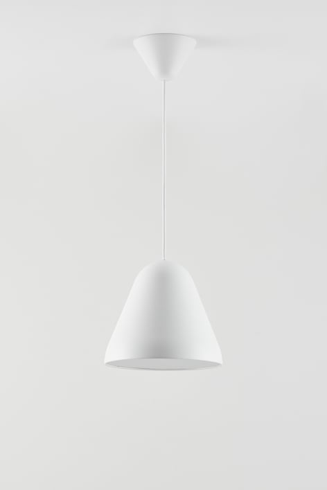 Jubina hanglamp van ijzer - Wit