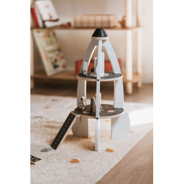 Apirelo Kids Houten Raket Met Meerdere Activiteiten Wit - Sklum