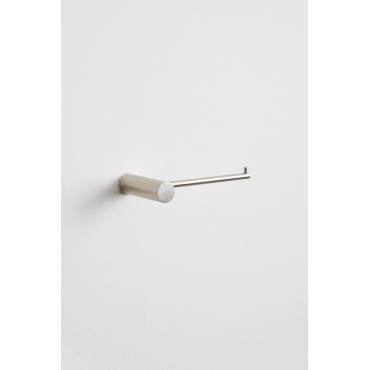 Portarolhouder Voor De Badkamer In Roestvrij Staal Devon Geborsteld Grijs - Sklum