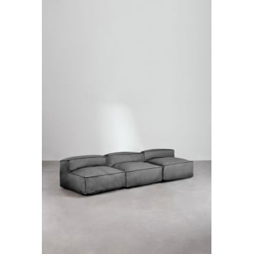 Dojans 3-delige Modulaire Tuinbank Gris Granito - Sklum