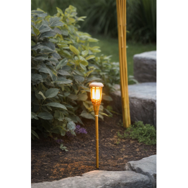 Led-fakkel Op Zonne-energie Tasya ↑55 Cm - Sklum