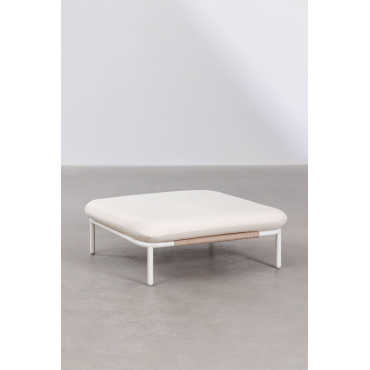 Poef Voor Modulaire Tuinbank Roubly Beige Amandelroos - Sklum