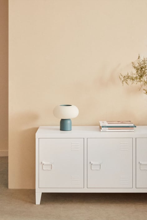 Pohpli stalen tv-kast 120x40 cm