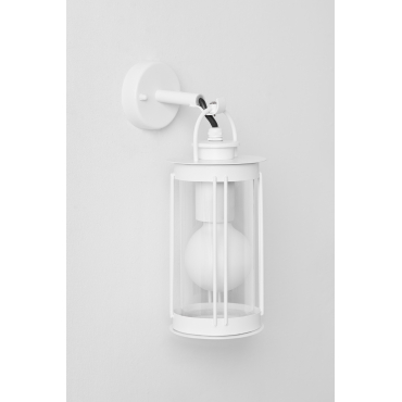 Tolira Rvs Buitenwandlamp Wit - Sklum