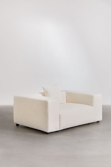 Bruna fauteuil ↔︎165 cm - Bouclé Wit