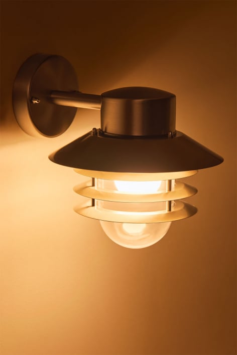 Uvona RVS buitenwandlamp