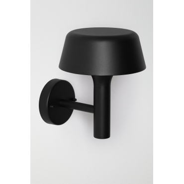 Sivano Aluminium Buitenwandlamp Zwart - Sklum