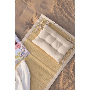 Strandmat Met Kussen Neila Tapioca Beige - Sklum