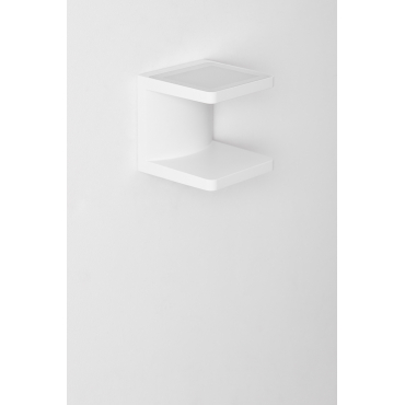 Led Buitenwandlamp In Aluminium Met 2 Lichtpunten Virela Wit - Sklum