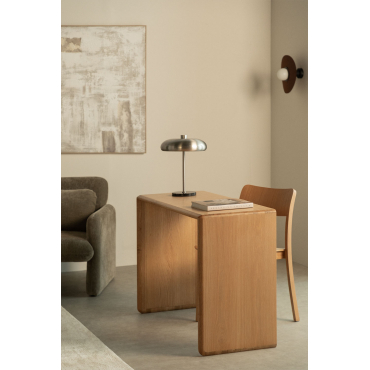 Eikenhouten Bureau (110x45 Cm) Treveris Eikenhout - Sklum