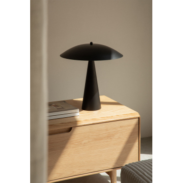 Tafellamp In Ijzer Irune Zwart - Sklum