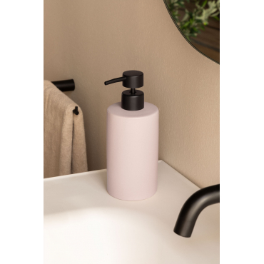 Keramische Zeepdispenser Holdin Roze – Hazelnoot - Sklum