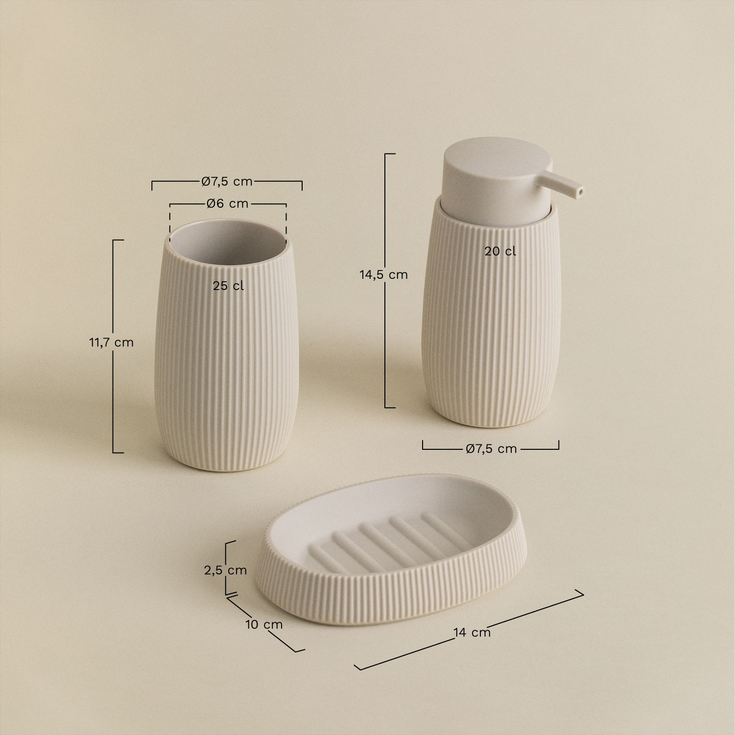 Aristide badset, AFMETINGEN