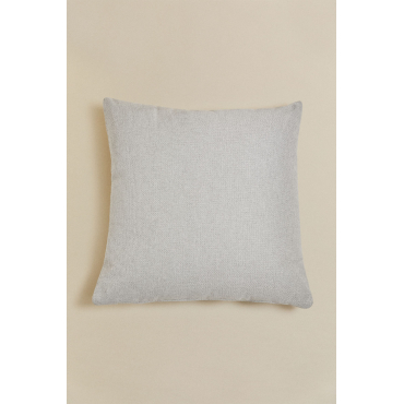 Vierkant Kussen (50x50 Cm) Bruna Stof Gris Glacial - Sklum