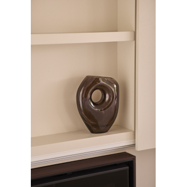 Vaas Van Glas Lansing Bruin - Tarwe - Sklum