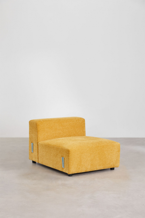 Centraal module 85x113 cm voor modulaire bank Bruna - Mosterd Chenille